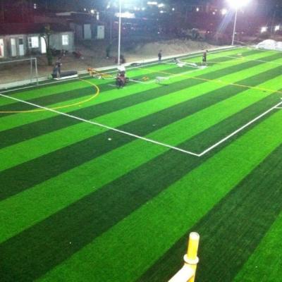 Thi công sân cỏ thi đấu Hàm Tiến